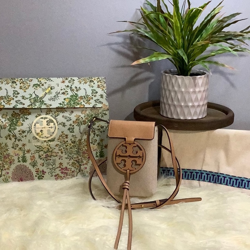 Tory Burch Miller Natural Crossbody